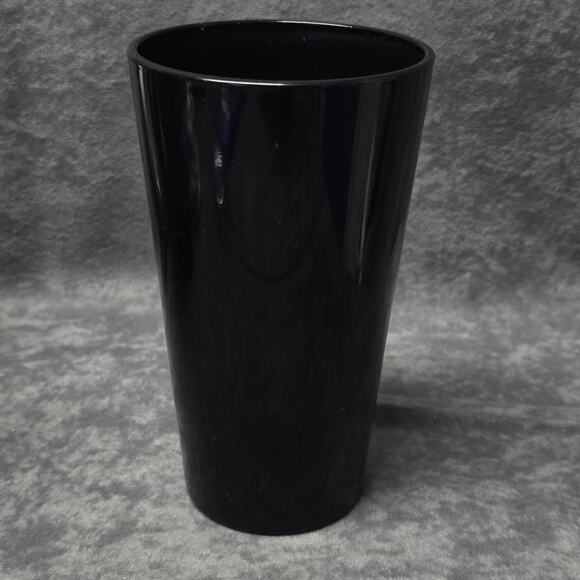 Disney Nightmare Before Christmas Jack & Sally Black Tall Drinking Glass Cup - Picture 4 of 9